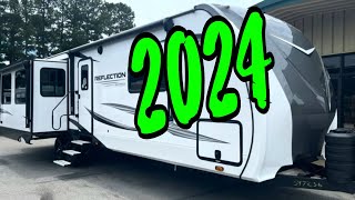 NEW 2024 GRAND DESIGN REFLECTION 315RLTS TRAVEL TRAILER Dodd RV KING BED SOLAR WALKTHROUGH SHOW