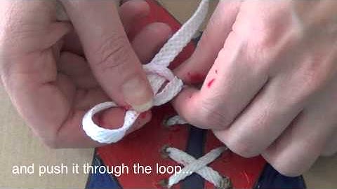 How to make a shoe tie practise board