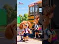 Chanson de l’École des Animaux - Animals School Song | Rhymes for Childrens | Galatta Kids | shorts