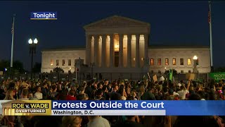 Protests across the nation after SCOTUS overturns Roe v. Wade