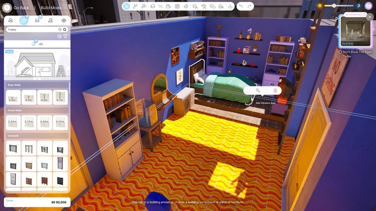 Soft Spoken InZOI Gameplay-Hey Arnold! Room Build-Part 2