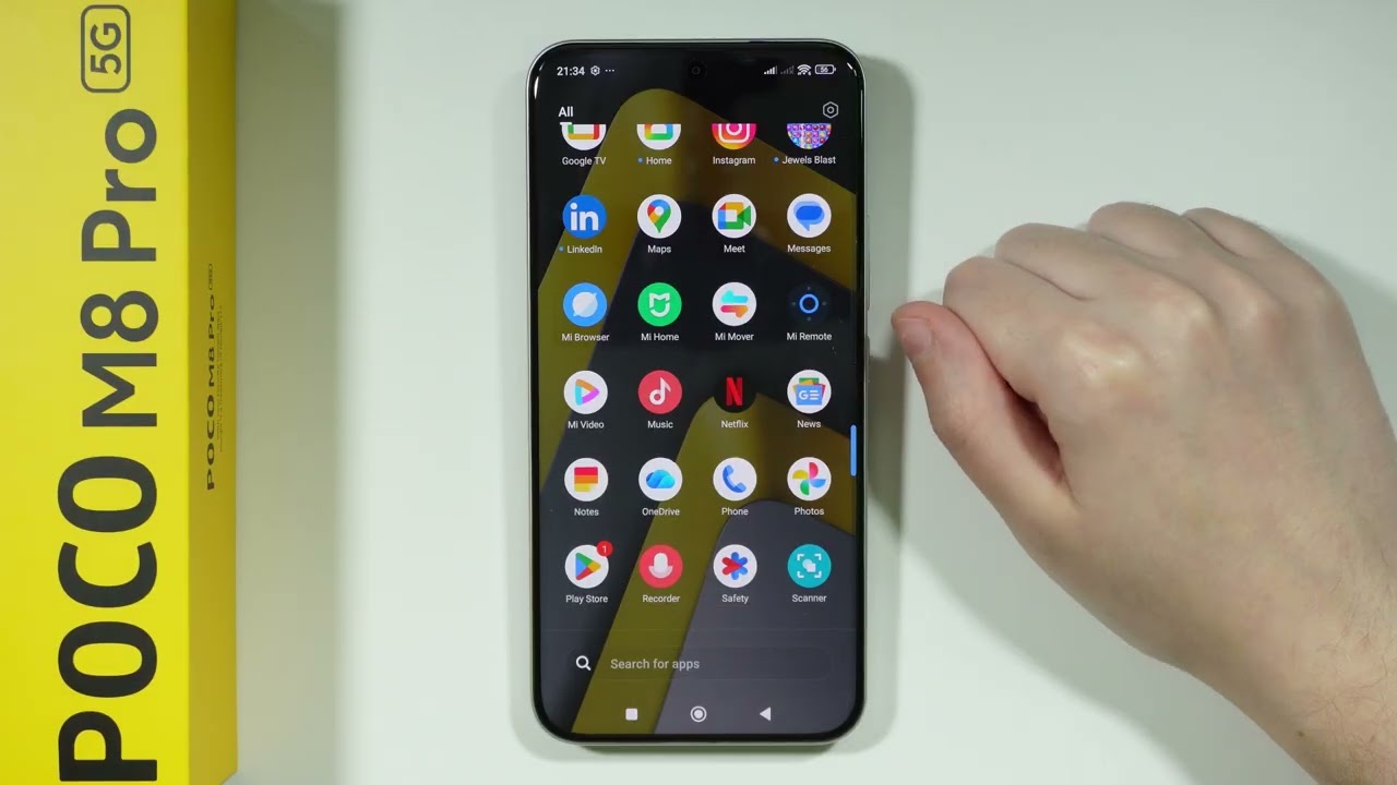 POCO M8 Pro 5G: Как отключить рекламу