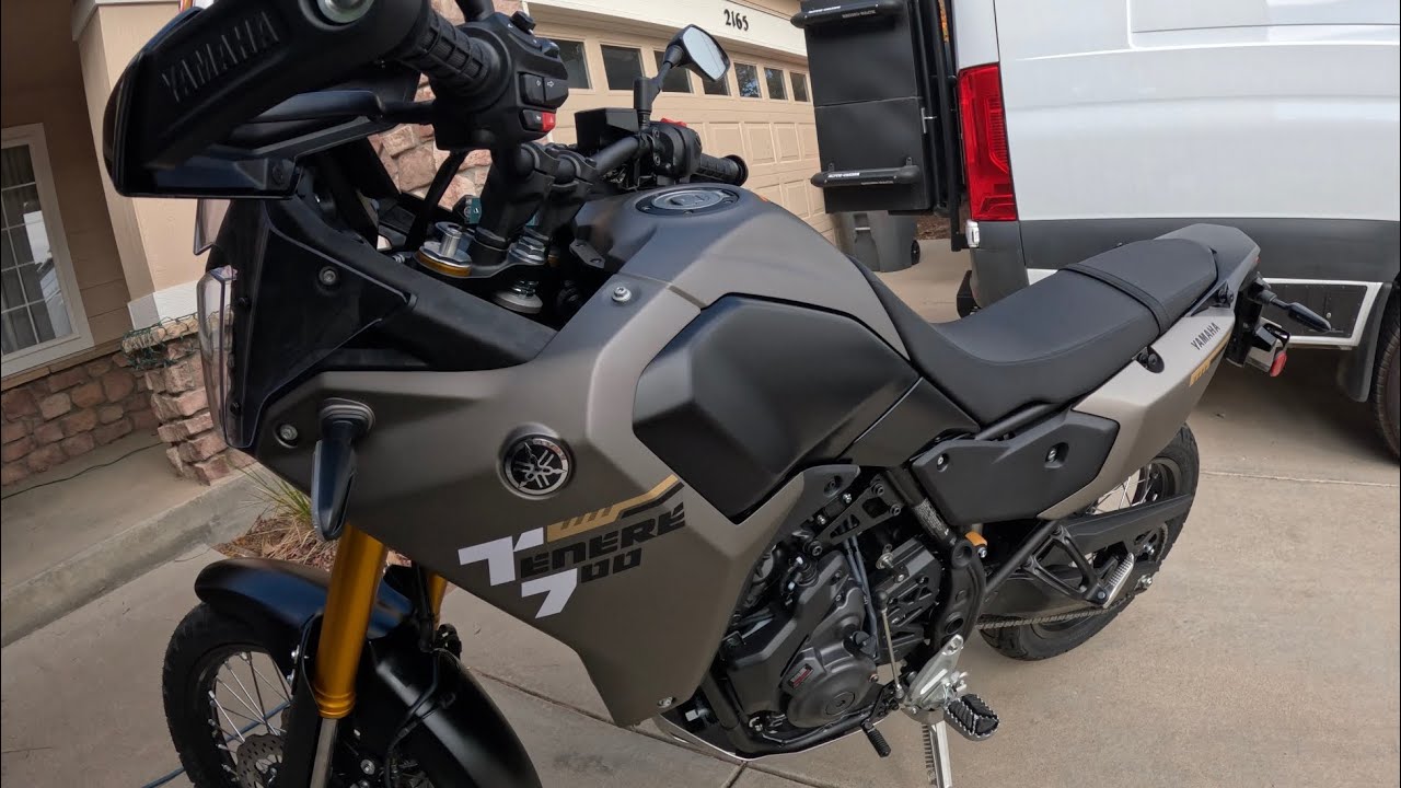 First Ride on my new 2025 Yamaha Tenere 700!