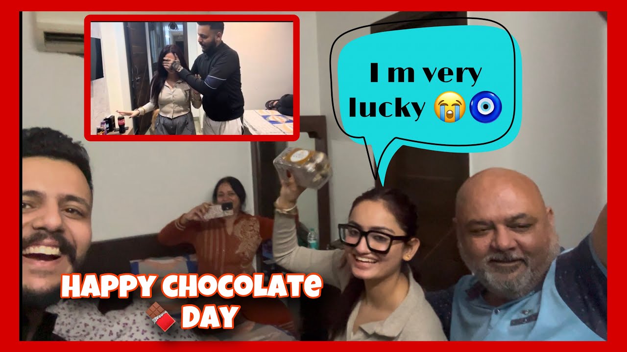 Bhot saare surprises mileee🤯😍🧿 || Happy Chocolate Day 🍫|| Rashika & Garv❤️🧿