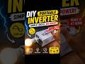 DIY Portable Inverter Part-1🔌 | Basic Components & Circuit Setup⚡full video in description #diy