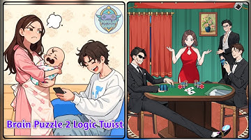 Brain Puzzle 2 Logic Twist Level 38: Help expose the cheater