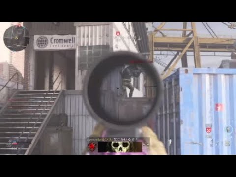 [Cod MW]  Karにスナイパースコープ付けると化ける。