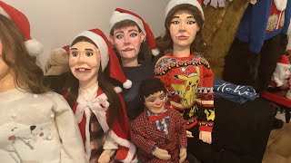 ￼ Merry Christmas 2023 from Ethan Strachan and his ventriloquist dummy kids 😊🥰💖💖🎄🎅🏼🎁🎁🎁