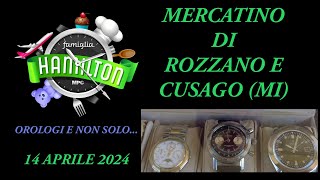 Mercatino di Rozzano e Cusago (MI) 14 Aprile 2024