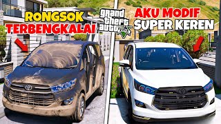 Aku Modifikasi Mobil Innova Diesel 2GD Yang Sudah Rongsok Terbengkalai - GTA 5 MOD