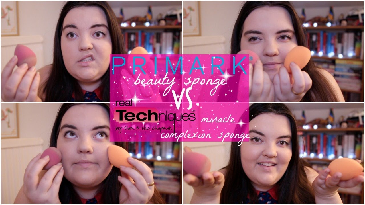 Primark Beauty Sponge vs Real Techniques Miracle Complexion Sponge | Tea Time With Ciara