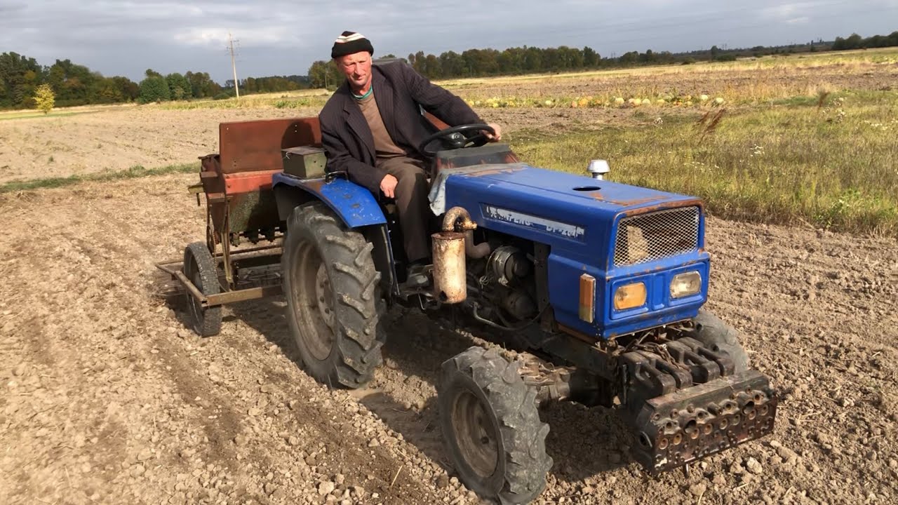 С3-1.8 сіємо ячмінь сівалкою без сошників, виходить просто БОМБА