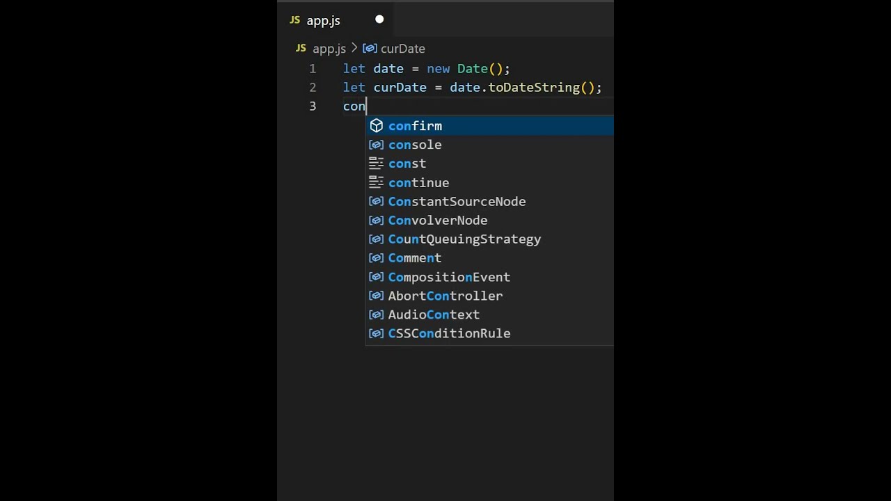 Get Current Date in Javascript