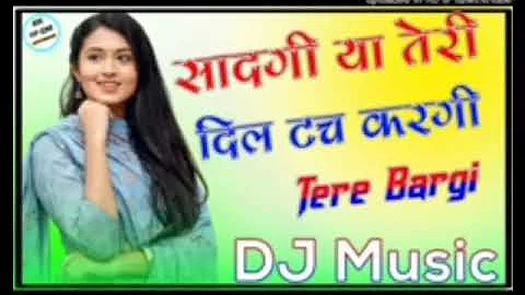 Tere Bargi Diler Kharkiya New Song || Dj Remix || Sadgi Yeh Tera Dil Touch Karke || Haryanvi Songs