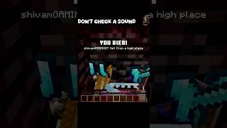 DON'T CHECK THE SOUND ☠️#minecraft #meme #phonk