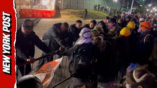 Explosive Standoff Erupts Outside ICE Facility