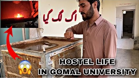 Gomal university D i khan hostel life | Aag lag gia Cooler ma🔥😥#dikhan #hostel #gomaluniversity