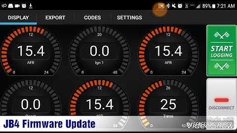 Updating JB4 Firmware - JB4 Mobile App