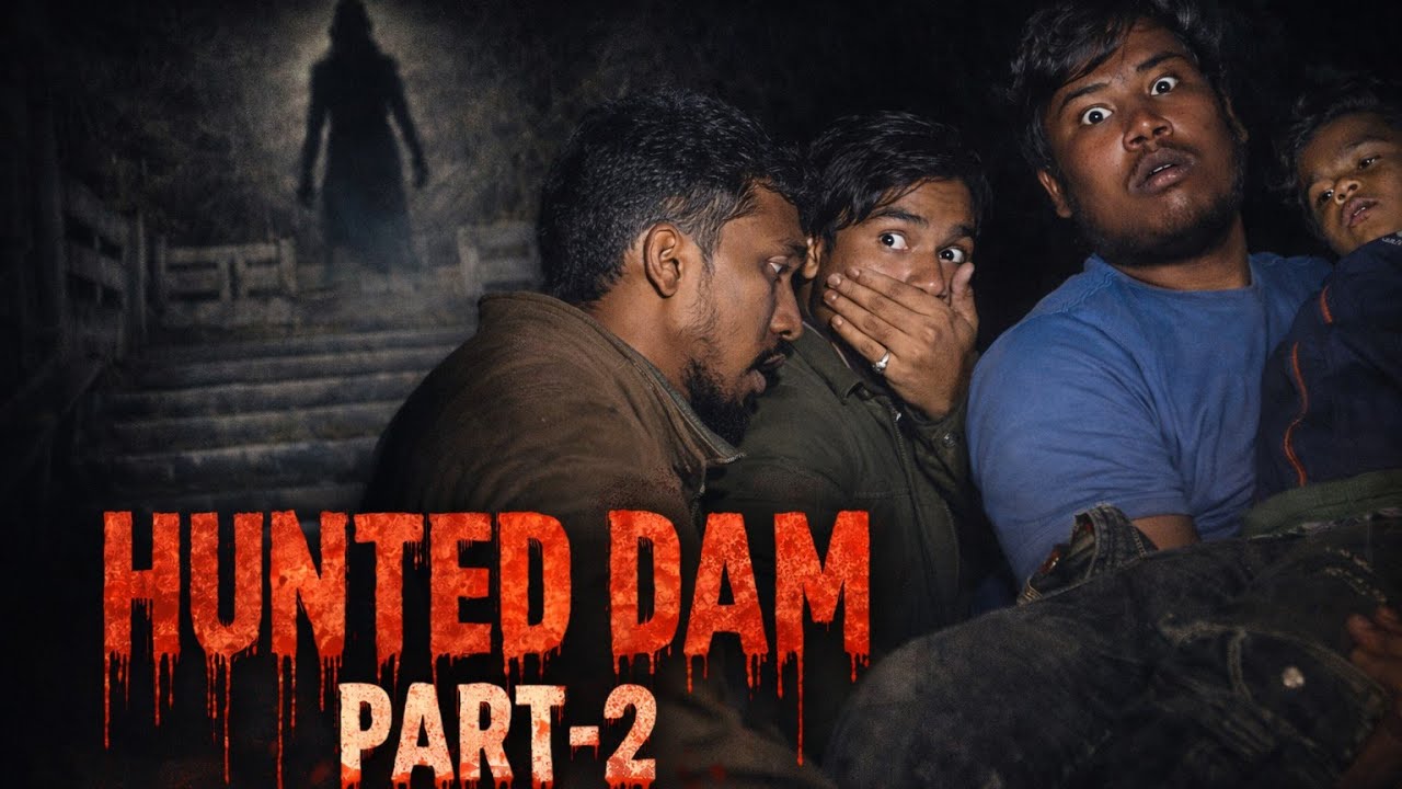 Hunted abonded dam part-2 someone is watching us from the mountain road @OdiahunterGuy #horror 