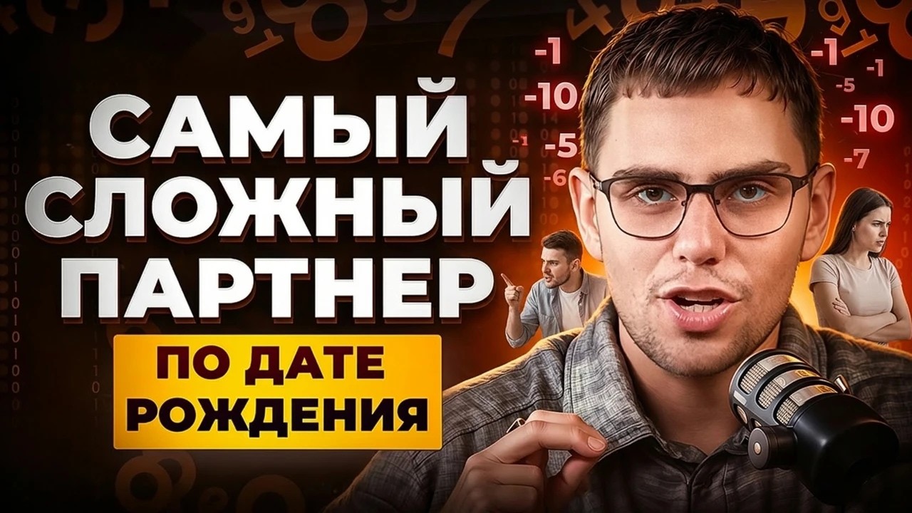 Кто твой АНТИПАРТНЕР по дате рождения? Проверь друга! // KeyTo нумерология. Валерий Якубцевич