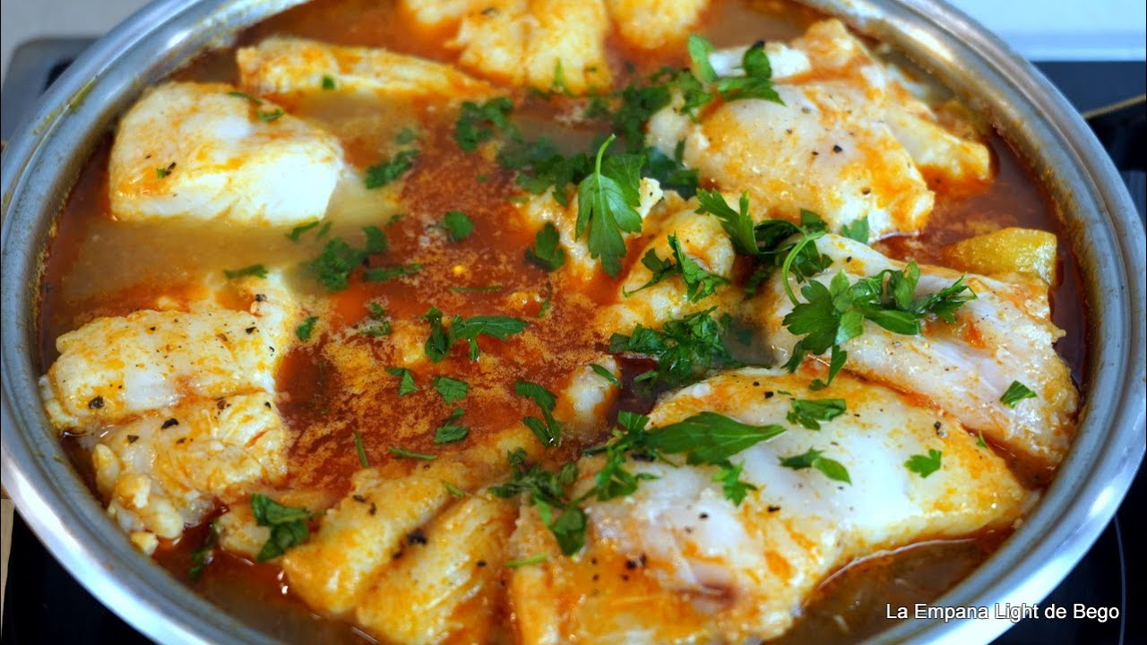 Guiso de Bacalao con Patatas. Receta Fácil y Casera.