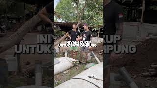 HOW TO MAKE BIOGAS FROM COW DUNG #bulesampah