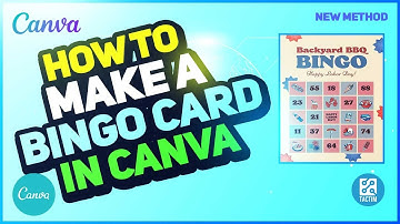 Create Your Own Bingo Card in Canva | Easy Step-by-Step Tutorial 2025