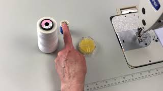 Types of sewing thread:  I Never Learned to Sew - Lesson 3