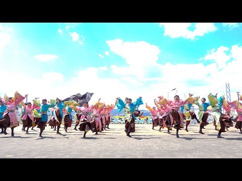 [4K]皇學館大学よさこい部“雅”　神戸よさこい2017 マリンピア神戸会場