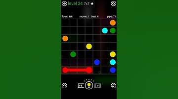 Flow Free | Classic Pack | 7x7 | Level 24 Gameplay