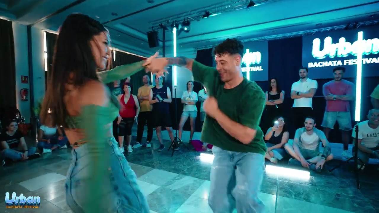 DAVID E INES  DEMO EN URBAN BACHATA FESTIVAL 2025 #bachata