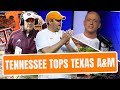 Tennessee Beats Texas A&amp;M - Josh Pate Rapid Reaction (Late Kick Cut)