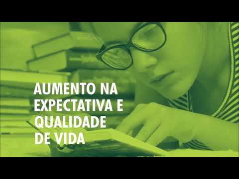 Aumento na expectativa e qualidade de vida