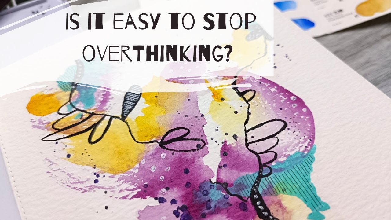 Абстрактная акварельная живопись для начинающих | Тестирование нового набора акварельных красок