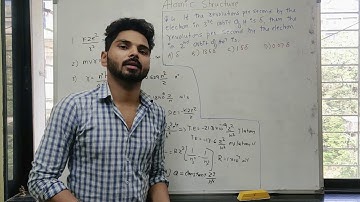 ATOMIC STRUCTURE -Numerical problems on Bohr