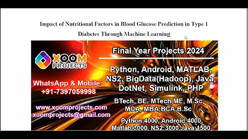 Impact of Nutritional Factors in Blood Glucose Prediction in Type 1 Diabetes Through Machine