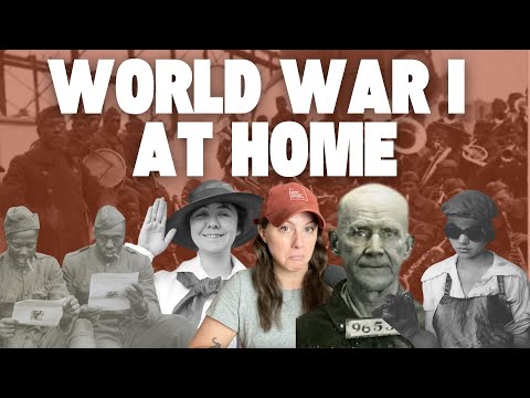 What impact did World War One have on the United States at home?