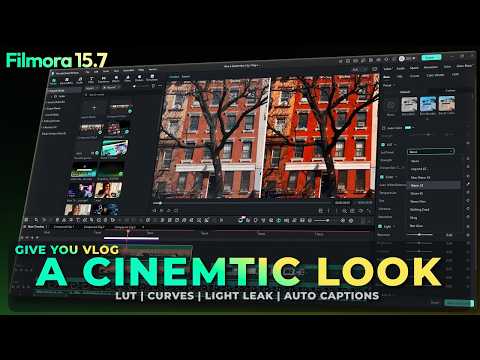Give a September City Vlog a Warm Fall Cinematic Grade in Filmora