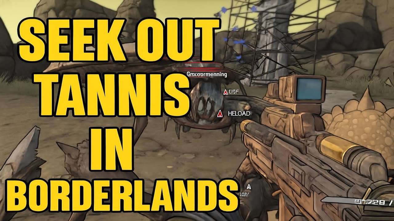 Разыскать Таннис | Borderlands | Прохождение, без комментариев, 4K