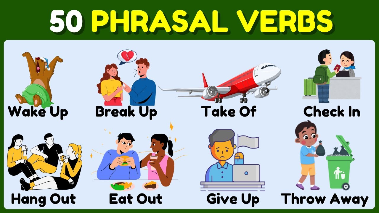 Master 50 Phrasal Verbs in English for Fluent Conversations | LEARN ...