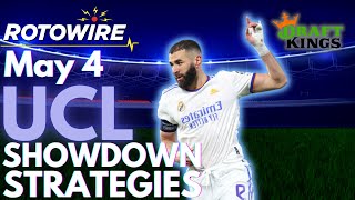 DraftKings UCL Showdown Strategies for Real Madrid v. Manchester City