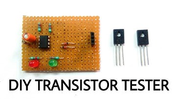 Transistor Tester DIY | How to make transistor tester at home