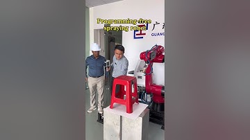 Spraying robot that can be learned in one minute #Easy to operate welding robot #industrial robot