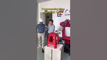Spraying robot that can be learned in one minute #Easy to operate welding robot #industrial robot