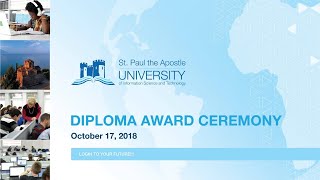 UIST "St. Paul the Apostle" - Diploma Award Ceremony 2018