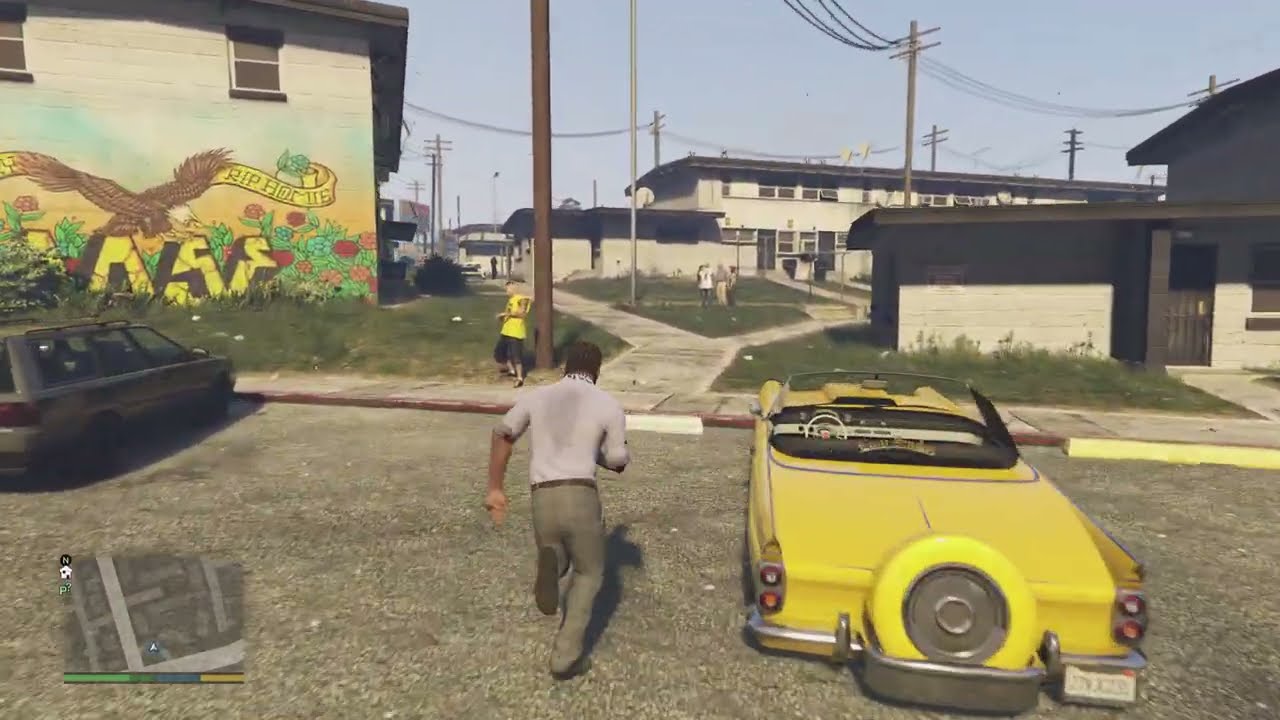 Grand Theft Auto V PS5 Free-roam Gameplay #1225