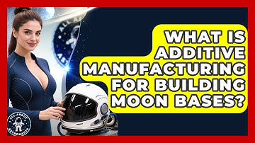 What Is Additive Manufacturing For Building Moon Bases? - All About Astronauts
