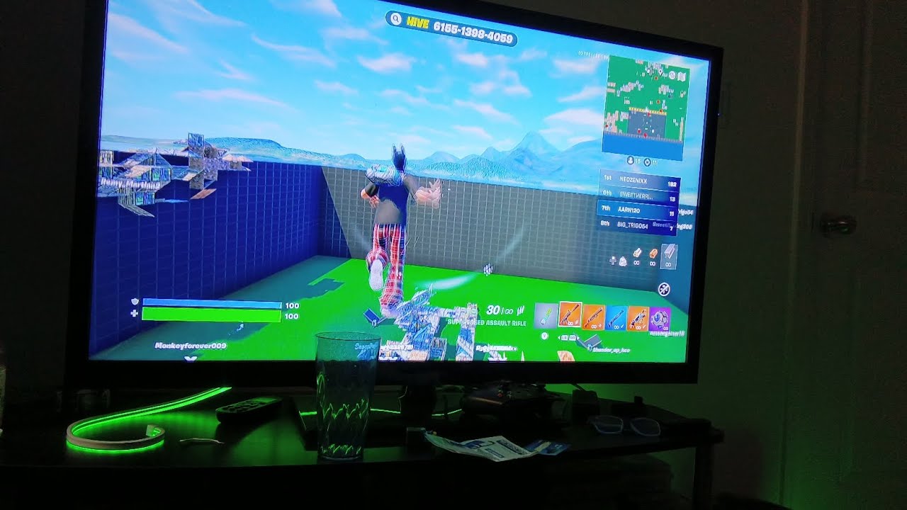 1v1 with every gun but only chapter 1 items