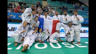 L'équipe de France de judo championne d'Europe !
