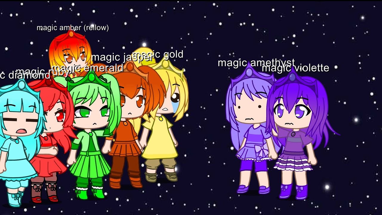 The crystal princesses episode 3 | space Violette and moon amethyst